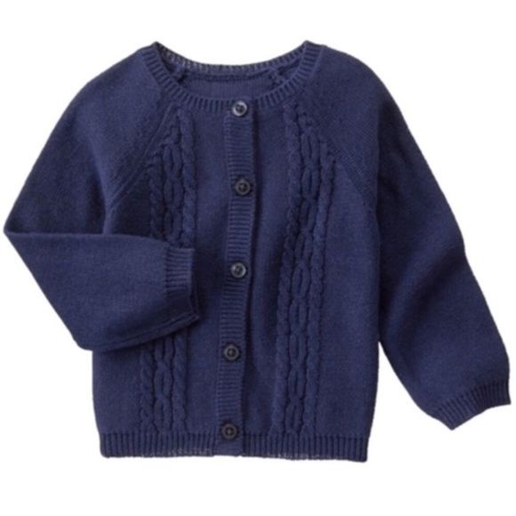 Navy Cardigan Floral Leggings Sequin Bow Set Sz 2T - Picture 7 of 11